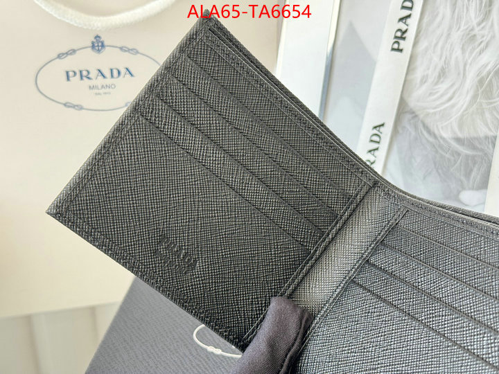 Prada Bags(TOP)-Wallet best luxury replica ID: TA6654 $: 65USD,