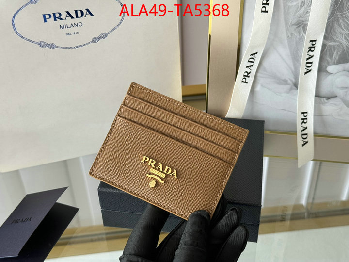 Prada Bags(TOP)-Wallet high quality replica ID: TA5368 $: 49USD,