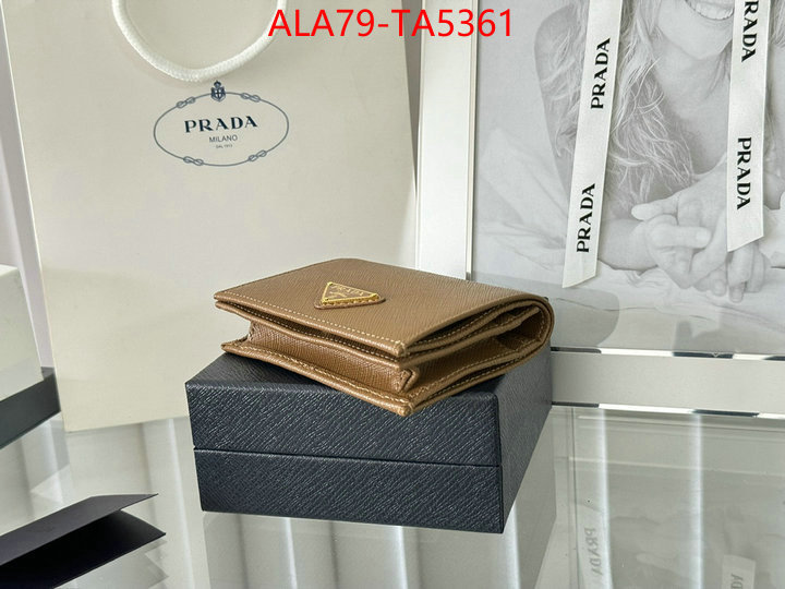 Prada Bags(TOP)-Wallet is it illegal to buy dupe ID: TA5361 $: 79USD,