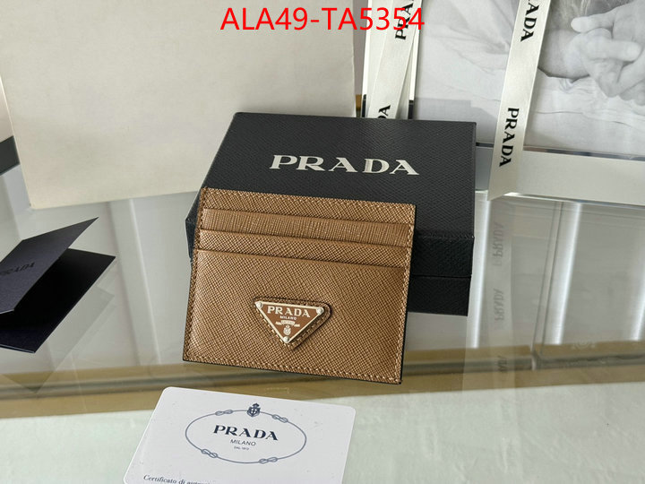 Prada Bags(TOP)-Wallet where to buy the best replica ID: TA5354 $: 49USD,