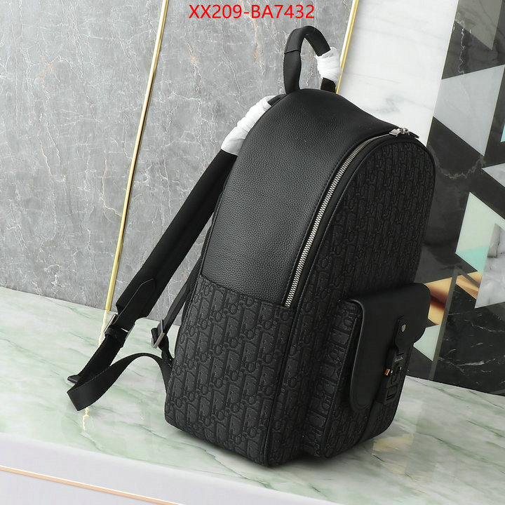 Dior Bags(TOP)-Backpack- online store ID: BA7432 $: 209USD,