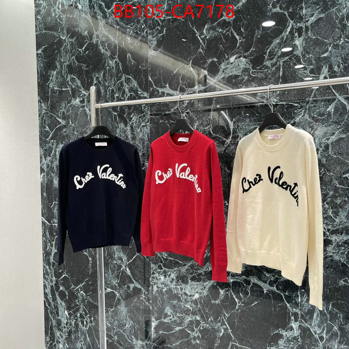 Clothing-Valentino online sale ID: CA7178 $: 105USD