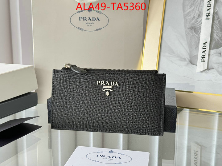 Prada Bags(TOP)-Wallet are you looking for ID: TA5360 $: 49USD,