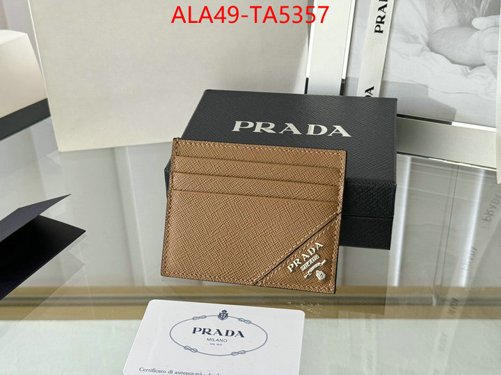 Prada Bags(TOP)-Wallet 7 star collection ID: TA5357 $: 49USD,