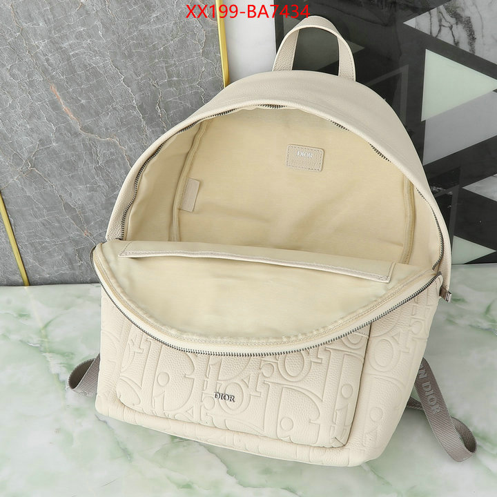 Dior Bags(TOP)-Backpack- what is aaaaa quality ID: BA7434 $: 199USD,