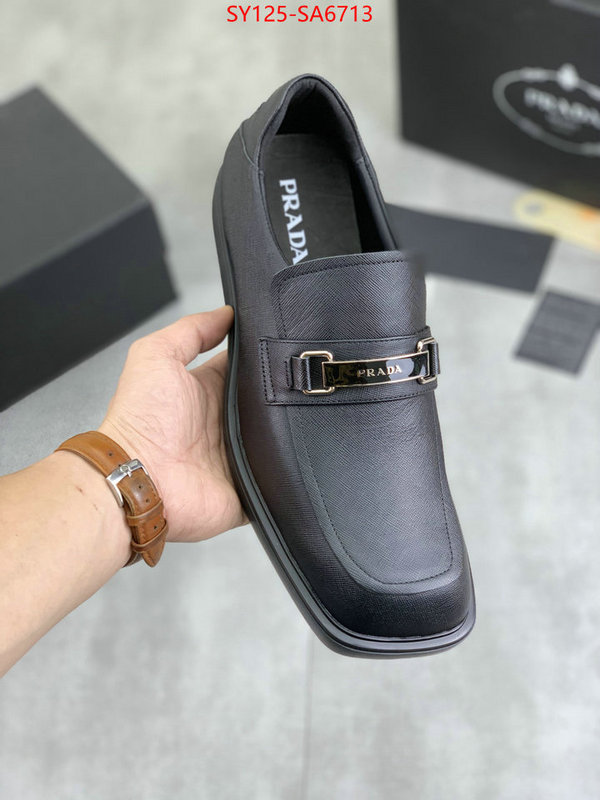 Men shoes-Prada what are the best replica ID: SA6713 $: 125USD