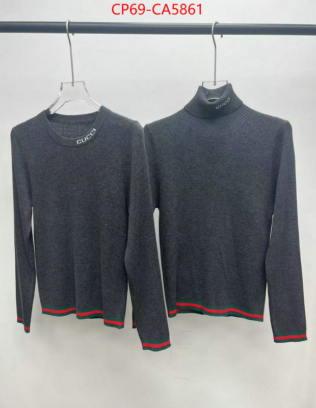 Clothing-Gucci what is a 1:1 replica ID: CA5861 $: 69USD