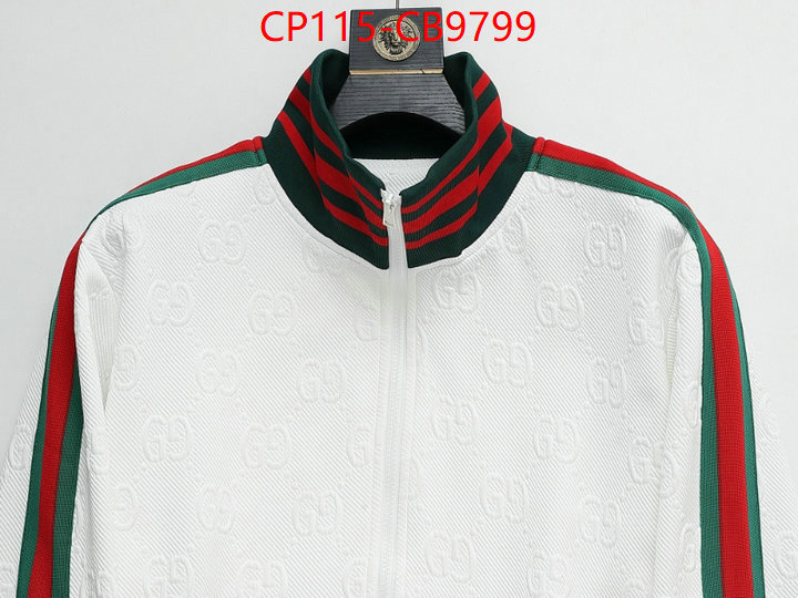 Clothing-Gucci replica 1:1 high quality ID:CB9799 $: 115USD