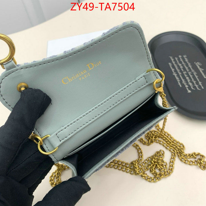 Dior Bags(4A)-Wallet- top quality designer replica ID: TA7504 $: 49USD,