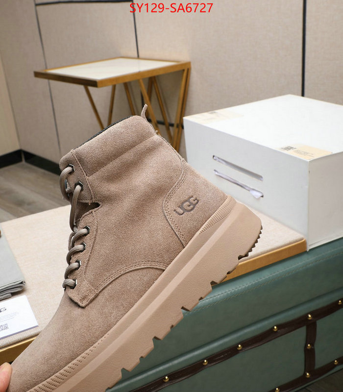 Men Shoes-UGG how to buy replica shop ID: SA6727 $: 129USD