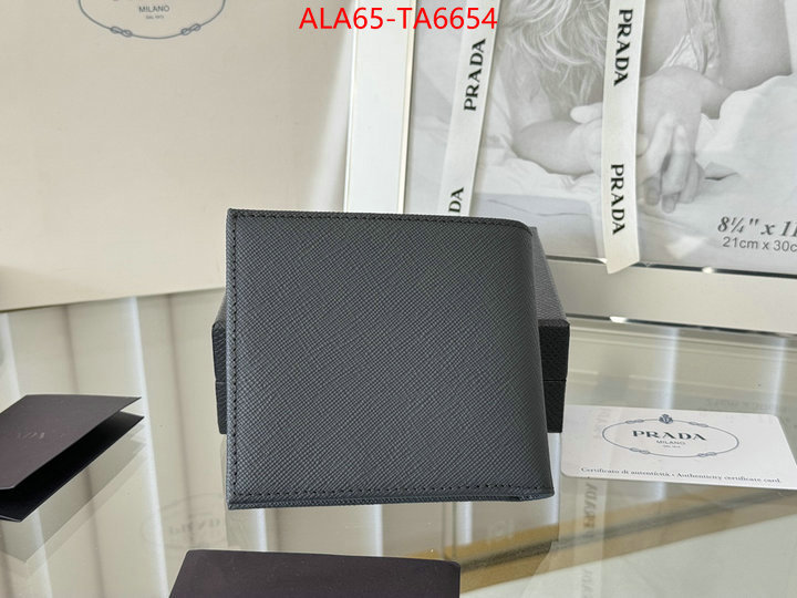 Prada Bags(TOP)-Wallet best luxury replica ID: TA6654 $: 65USD,