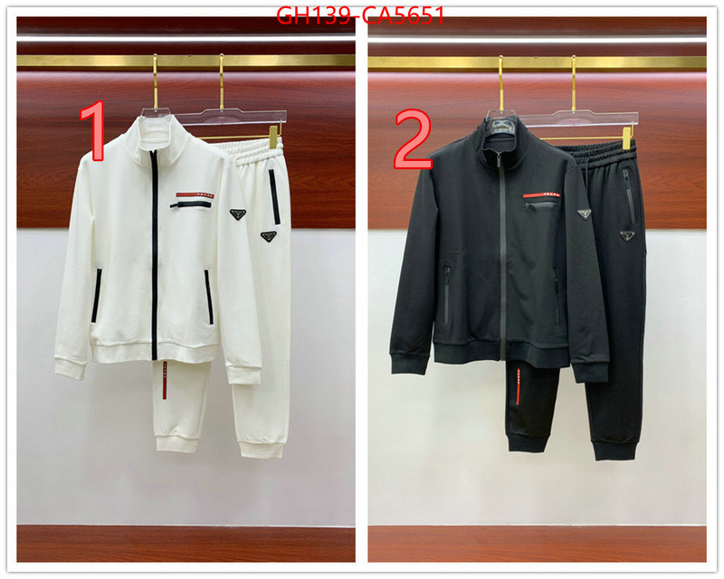 Clothing-Prada knockoff ID: CA5651 $: 139USD