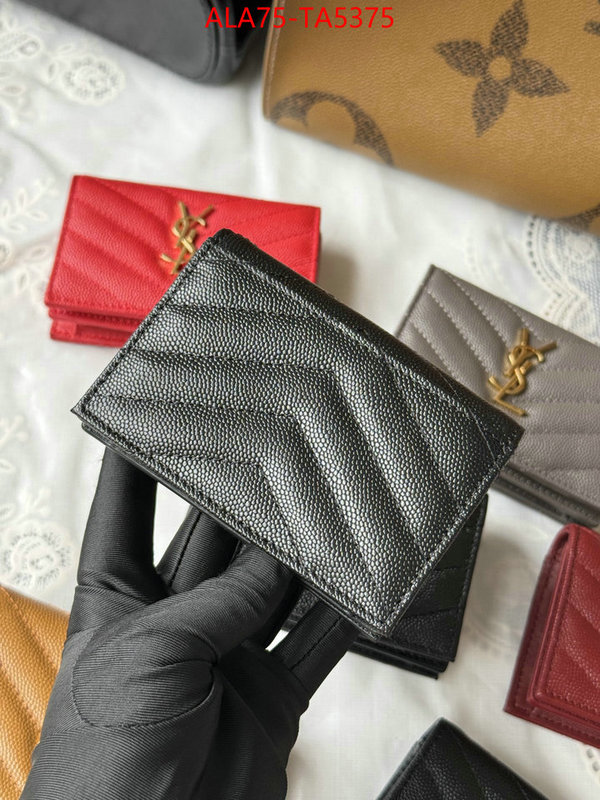 YSL Bags(TOP)-Wallet- replicas buy special ID: TA5375 $: 75USD,