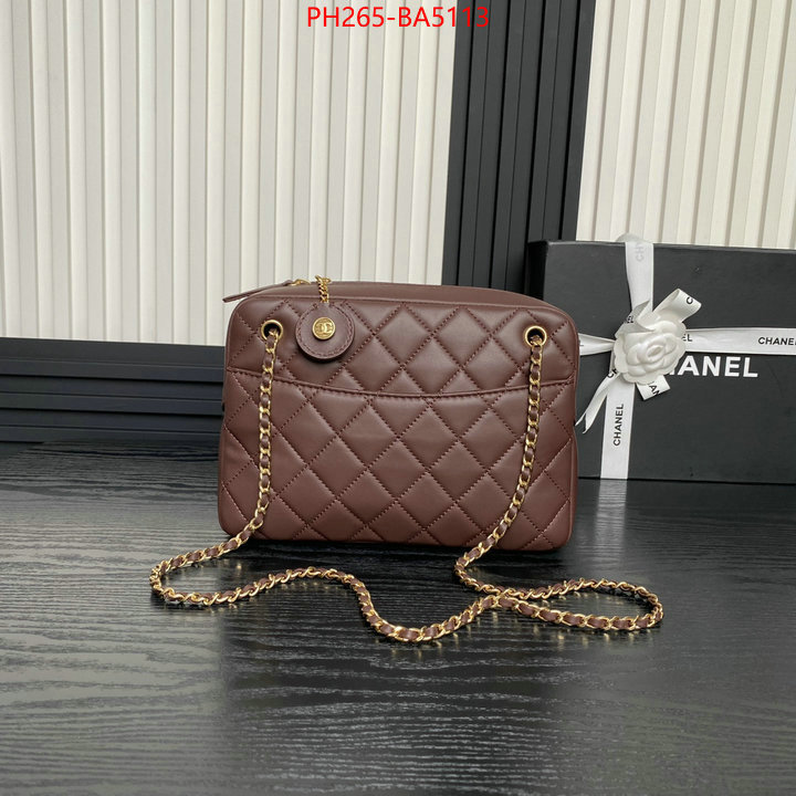 Chanel Bags(TOP)-Crossbody- unsurpassed quality ID: BA5113 $: 265USD,