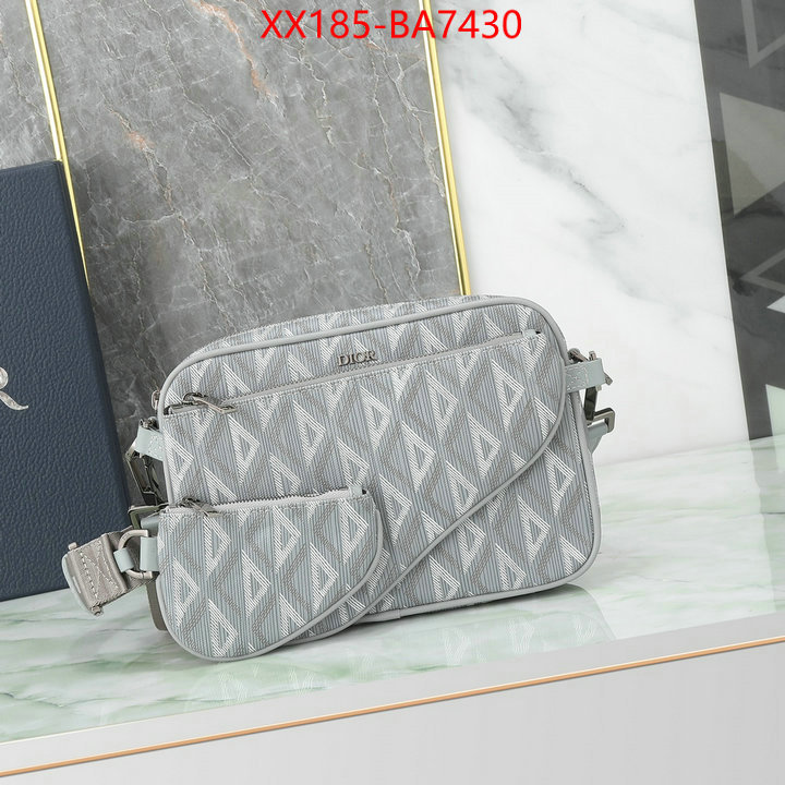 Dior Bags(TOP)-Saddle- aaaaa+ replica designer ID: BA7430 $: 185USD,