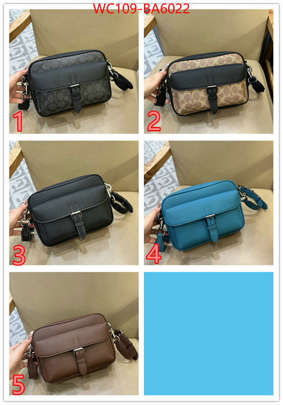 Coach Bags(4A)-Crossbody- are you looking for ID: BA6022 $: 109USD,