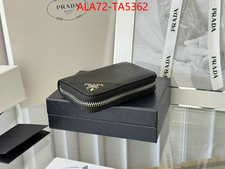 Prada Bags(TOP)-Wallet 2024 luxury replicas ID: TA5362 $: 72USD,