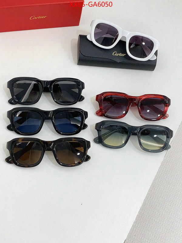 Glasses-Cartier the highest quality fake ID: GA6050 $: 65USD