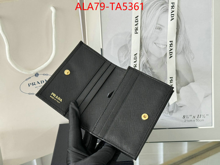 Prada Bags(TOP)-Wallet is it illegal to buy dupe ID: TA5361 $: 79USD,