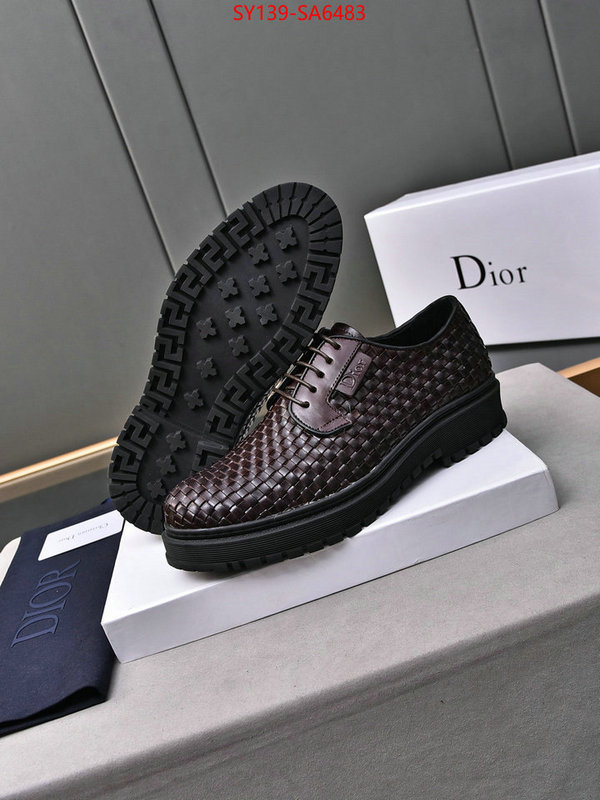 Men shoes-Dior 1:1 replica ID: SA6483 $: 139USD