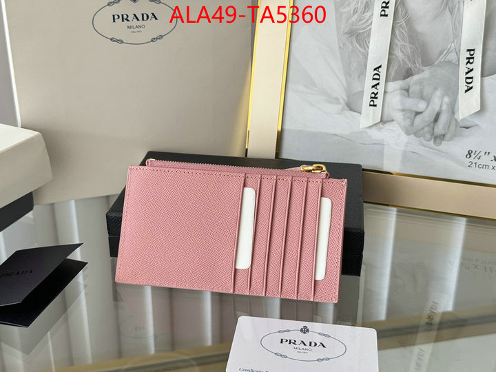 Prada Bags(TOP)-Wallet are you looking for ID: TA5360 $: 49USD,