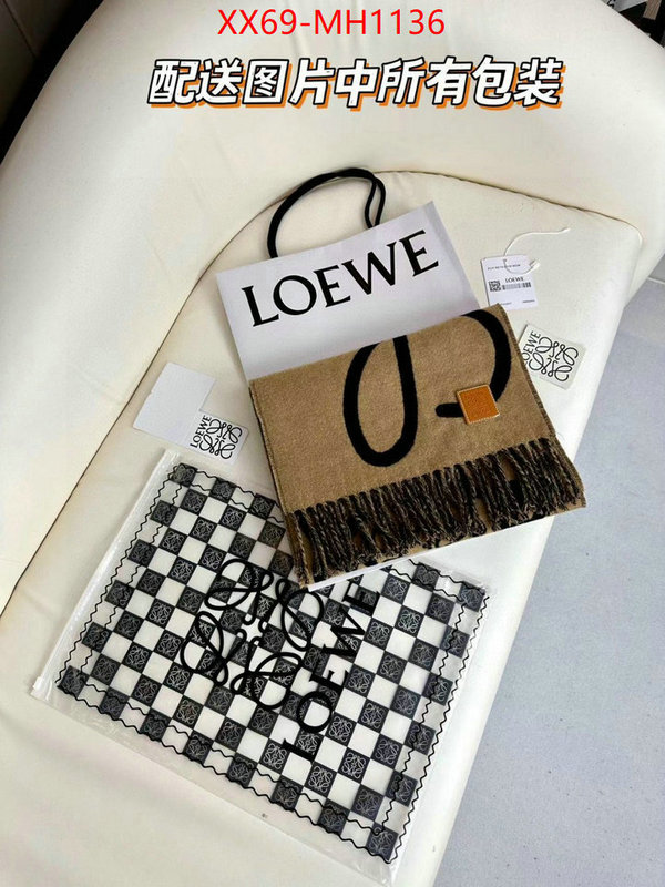 Scarf-Loewe brand designer replica ID: MH1136 $: 69USD