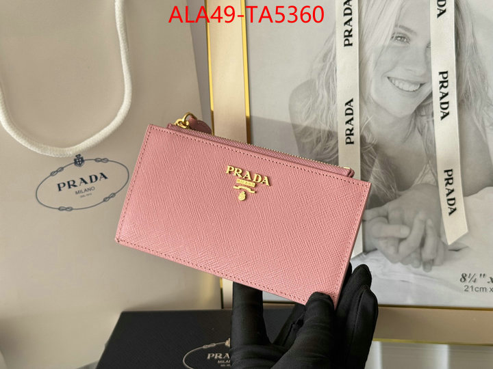 Prada Bags(TOP)-Wallet are you looking for ID: TA5360 $: 49USD,