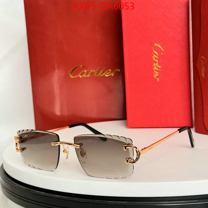 Glasses-Cartier aaaaa+ class replica ID: GA6053 $: 65USD