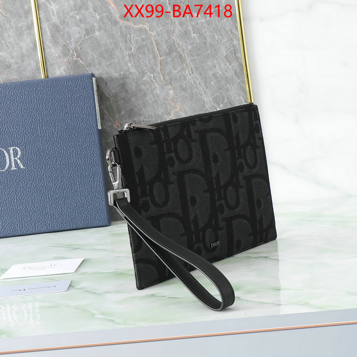 Dior Bags(TOP)-Clutch- what best replica sellers ID: BA7418 $: 99USD,