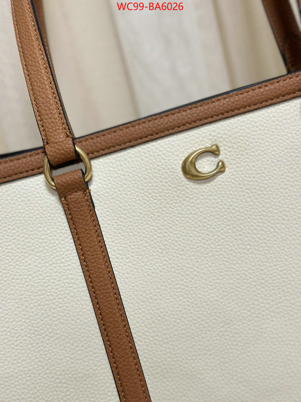 Coach Bags(4A)-Handbag- aaaaa class replica ID: BA6026 $: 99USD,