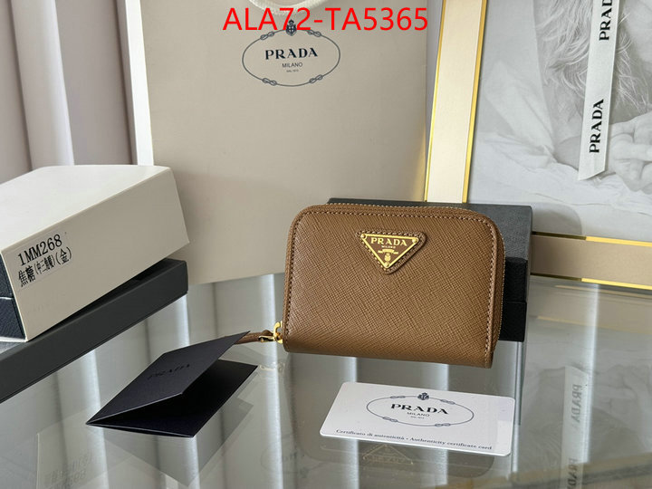 Prada Bags(TOP)-Wallet mirror copy luxury ID: TA5365 $: 72USD,