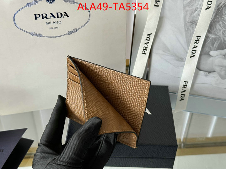 Prada Bags(TOP)-Wallet where to buy the best replica ID: TA5354 $: 49USD,