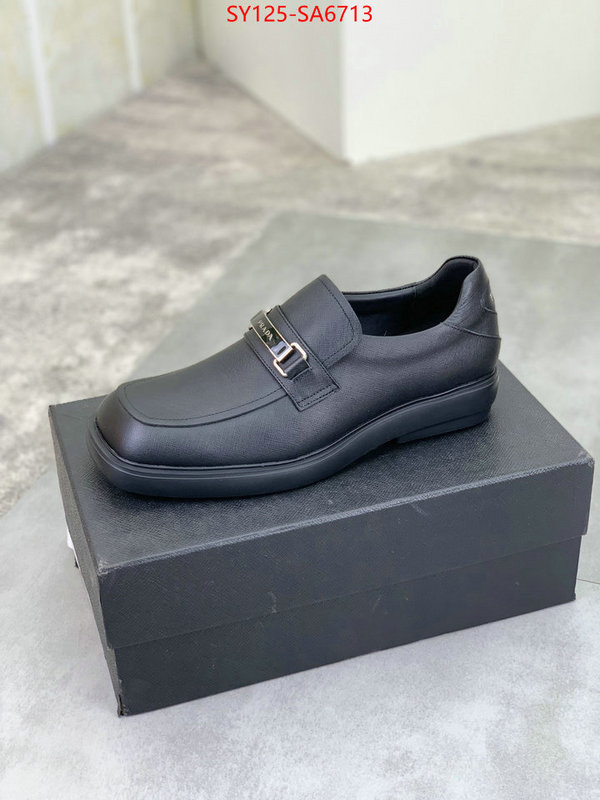 Men shoes-Prada what are the best replica ID: SA6713 $: 125USD