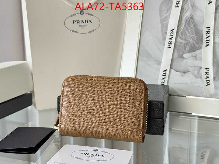 Prada Bags(TOP)-Wallet the most popular ID: TA5363 $: 72USD,