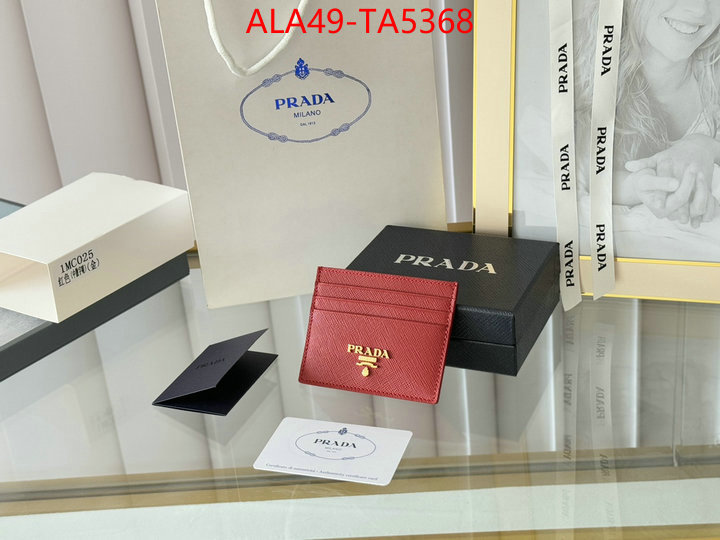 Prada Bags(TOP)-Wallet high quality replica ID: TA5368 $: 49USD,