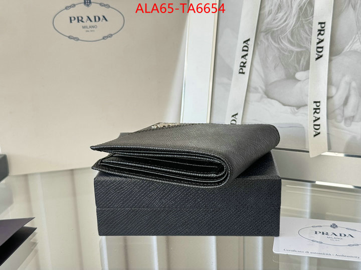 Prada Bags(TOP)-Wallet best luxury replica ID: TA6654 $: 65USD,