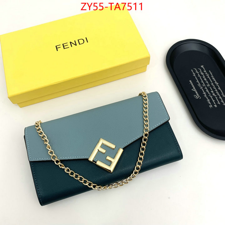 Fendi Bags(4A)-Wallet- the highest quality fake ID: TA7511 $: 55USD,