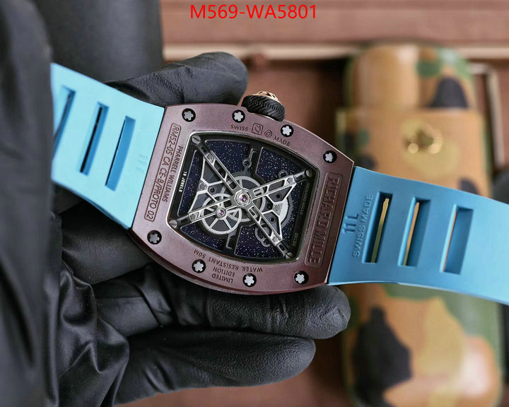 Watch(TOP)-Richard Mille best luxury replica ID: WA5801 $: 569USD