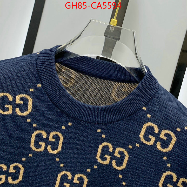 Clothing-Gucci 2024 perfect replica designer ID: CA5594 $: 85USD