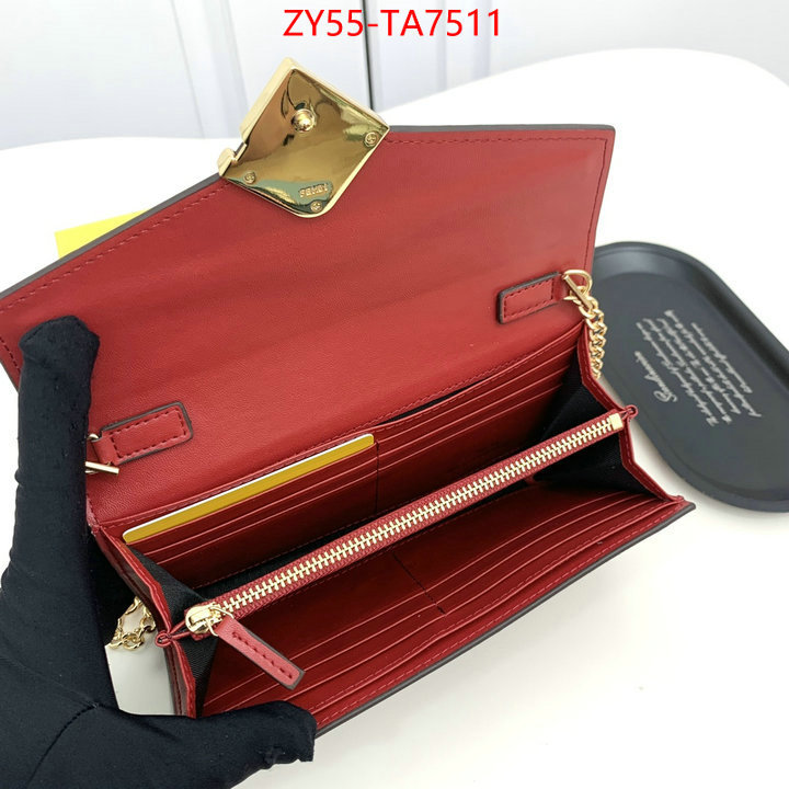 Fendi Bags(4A)-Wallet- the highest quality fake ID: TA7511 $: 55USD,