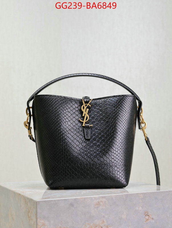 YSL Bags(TOP)-Bucket Bag wholesale imitation designer replicas ID: BA6849 $: 239USD,