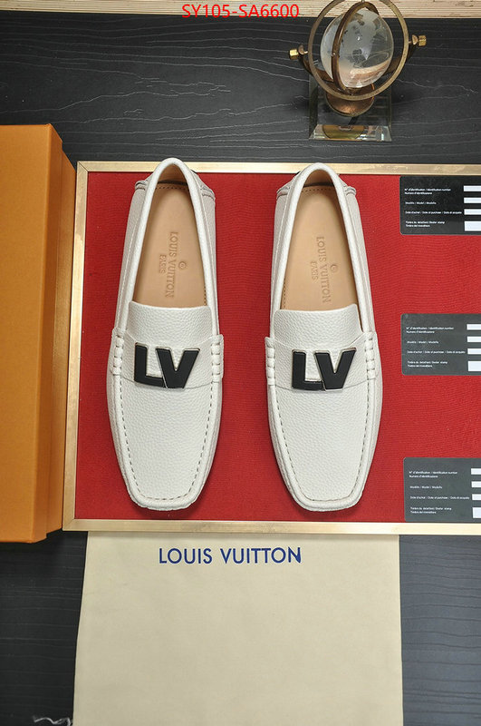 Men Shoes-LV fake aaaaa ID: SA6600 $: 105USD