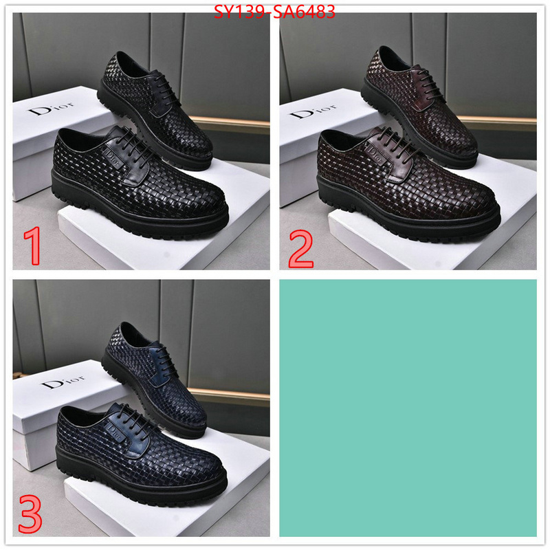 Men shoes-Dior 1:1 replica ID: SA6483 $: 139USD