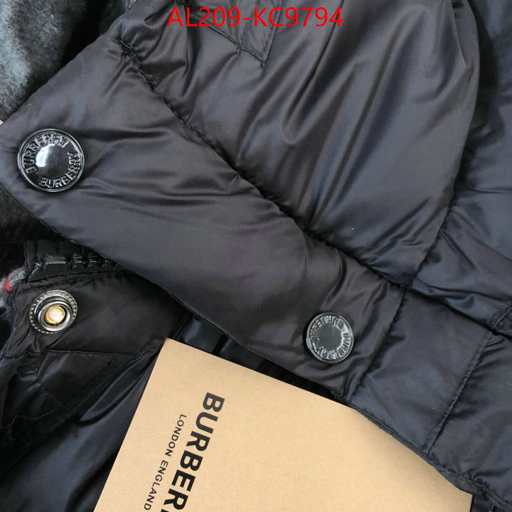 Down jacket Women-Burberry top brands like ID: KC9794 $: 209USD