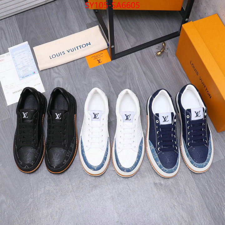 Men Shoes-LV we provide top cheap aaaaa ID: SA6605 $: 105USD