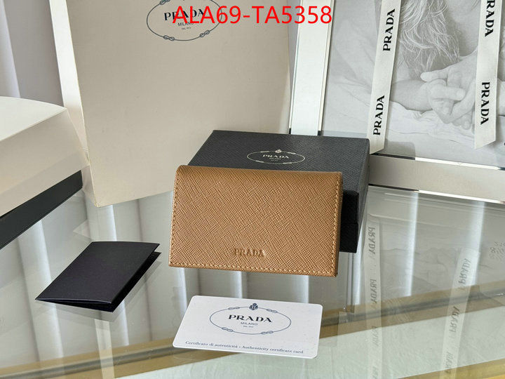 Prada Bags(TOP)-Wallet good quality replica ID: TA5358 $: 69USD,