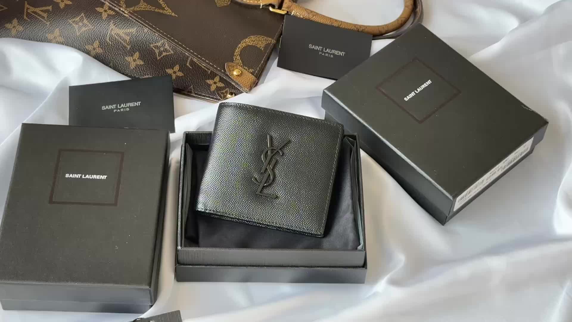 YSL Bags(TOP)-Wallet- 7 star ID: TA6651 $: 85USD,