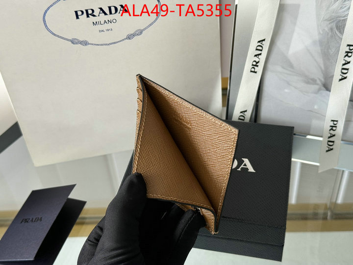 Prada Bags(TOP)-Wallet top brands like ID: TA5355 $: 49USD,