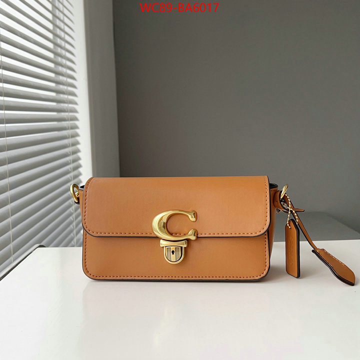 Coach Bags(4A)-Crossbody- best fake ID: BA6017 $: 89USD,