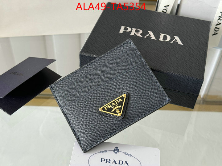 Prada Bags(TOP)-Wallet where to buy the best replica ID: TA5354 $: 49USD,